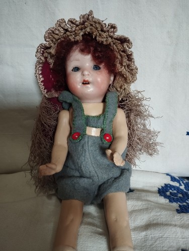 Kleine porzellan kopf puppe - kleine, w
