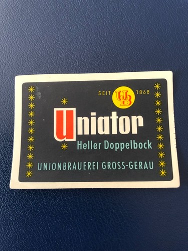 Bieretikett union brauerei - bieretikett, union-brauerei