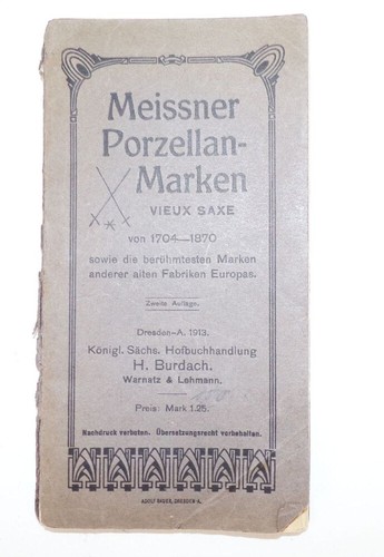 Meissner porzellan marken - porzellan,