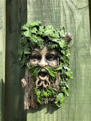 Greenman garten wandrelief - greenman,