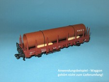Ladegut H0 – großes Stahlrohr rostig (L=130 mm) für Güterwagen