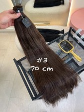 70cm 100gram Slawisch Naturhaar ~ Schnitthaar für Extensions Echthaar, Rohhaar