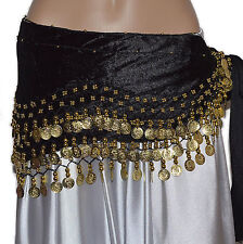 Bauchtanz XXL Münzgürtel Hüfttuch Belly Dance Orientalisch Karneval Disco 215 cm