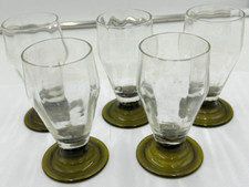 Bierglas Gläser Glas Most Wein alt antik vintage 5-teilig Weinglas