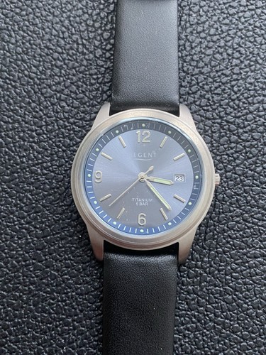 Regent titanium herrenuhr - regent,