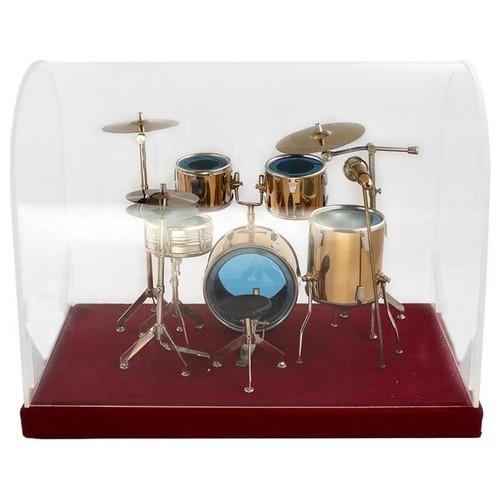 Miniatur-Jazz-Schlagzeug-Model