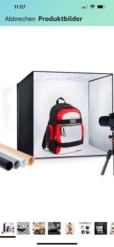 Puluz mini led fotostudio 20cm - mini,