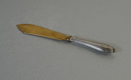 Altes fischmesser 800er silber - altes,