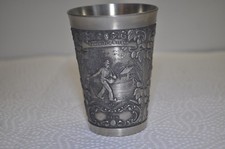  Zinn Becher - Zinn Becker  -