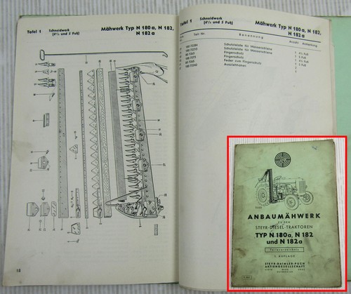 Steyr anbaumähwerk diesel - anbaumähwerk,