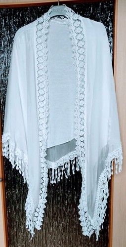 Damen sommer poncho schal - sommer,