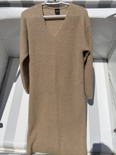 Boss kleid beige - boss,