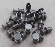 20 X SPREIZNIETEN DUNKELGRAU