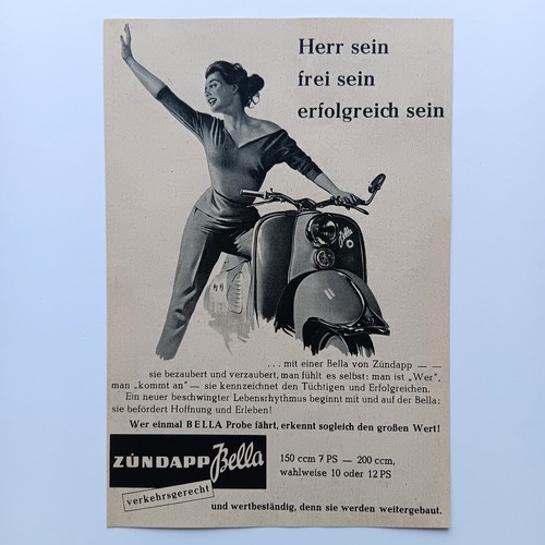 1957 zündapp bella - 1957,