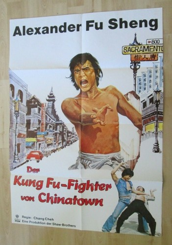 Filmplakat der kung fu - filmplakat,