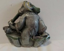 Wandkeramik Affe Vintage