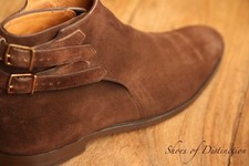 John Lobb Gamay Brown Suede