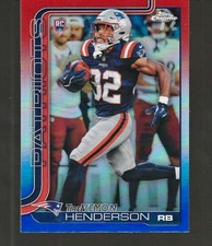 Treveyon henderson 2025 topps - treveyon,