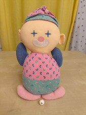 Sterntaler Clown ? Harlekin Spieluhr 90er Vintage ?Schlaf Kindlein ca. 26cm