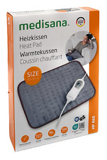 Medisana Heizkissen Wärmekissen 40 x 30 cm flauschig weich 3 Stufen 100Watt grau