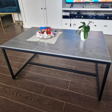 XXL Couchtisch Grau Modern