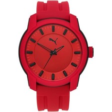 Herren Puma Red Silicone P6019