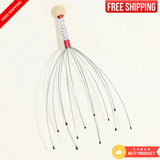 Edelstahl Kugel Oktopus Kopf Massagegerät Relax Kopfhaut Nacken Stressabbau Werkzeug