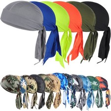 Bandana Hats Headwrap Kopftuch Piratentuch Biker Caps Durag Doo Rag Headwears R.