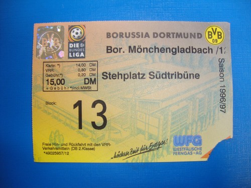 Ticket bvb dortmund - ticket,