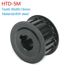 HTD-5M 45# Stahl Zahnriemenrad