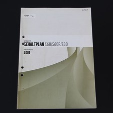 Volvo S60 S60R S80 Elektrik elektrische Schaltpläne Werkstatthandbuch 2005