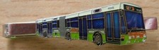 Krawattenklammer Bus Breda M 321 grün/silber/weiß Art. 8245 Bus Cravat Clip