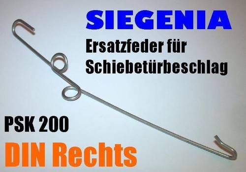 Siegenia psk 200 - 200, ersatzfeder