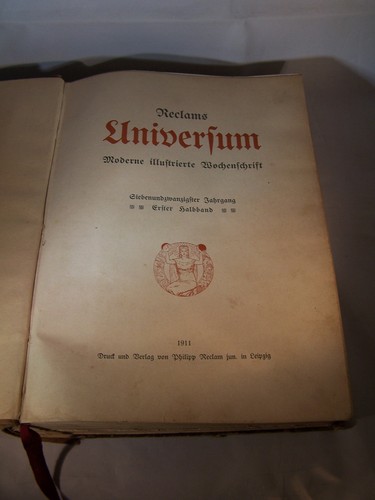 Reclams universum moderne - reclams,