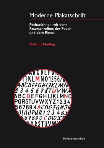 Moderne plakatschrift buch - moderne,