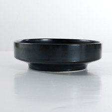 Schwarze tiefe Pastateller 23,2 cm im 6er Set Pastaschüssel schwarz Suppenteller