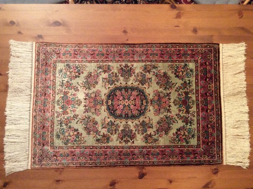 Teppich 100 natur seide - teppich, %