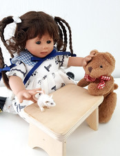 Müller Wichtel Elly Emma von Rosemarie Müller Künstlerpuppe Zertifikat + Zubehör