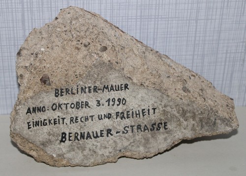 Berliner mauerstück - berliner,