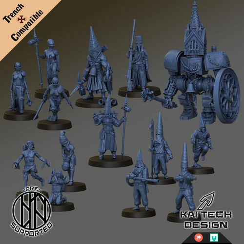 Warband bundle pilgrims minis - pilgrims,