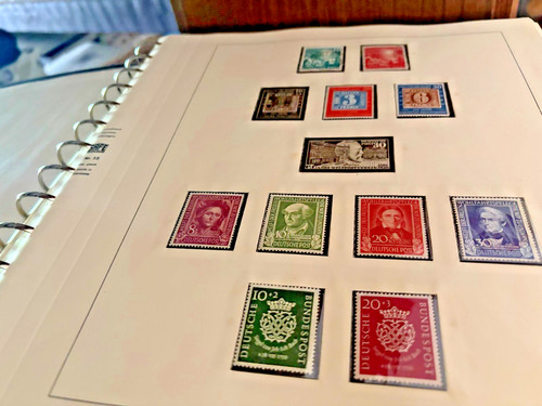 Briefmarken restekarton - briefmarken,