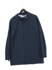 Barbour Regenmantel Jacke blau