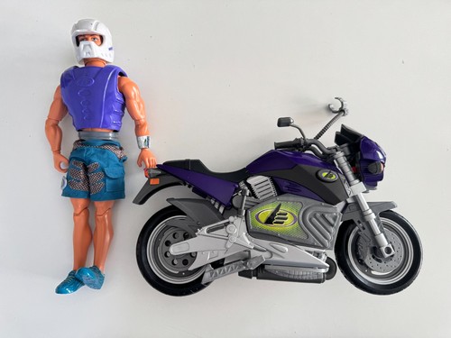 Mattel max steel motorrad - -,