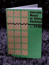 Brother KR-850 Rippenaufsatz