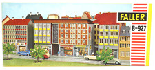 Faller AMS H0 B-927 Bausatz Wohnblock Geschäftshaus - 60er Jahre - ZY12005