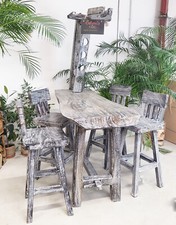 Bar, Set 5-teilig Esstisch mit