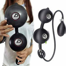 Aufblasbarer Plug mit Metallkugeln? ø 10 cm Pumpe Plug Kugeln Kette aus Silikon