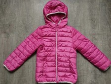 ✨ Kiki & Koko Mädchen Leicht-SteppJacke Gr.122/6-7 J., Pink, Silber, Glitzer ✨