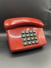 Deutsche Post Tastentelefon Tel 01 LX  Rot ca.5m Telefonkabel Telekom Retro