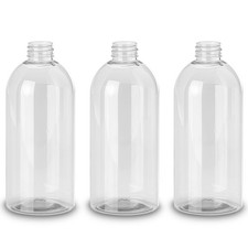3 x 500 ml Boston Round PET